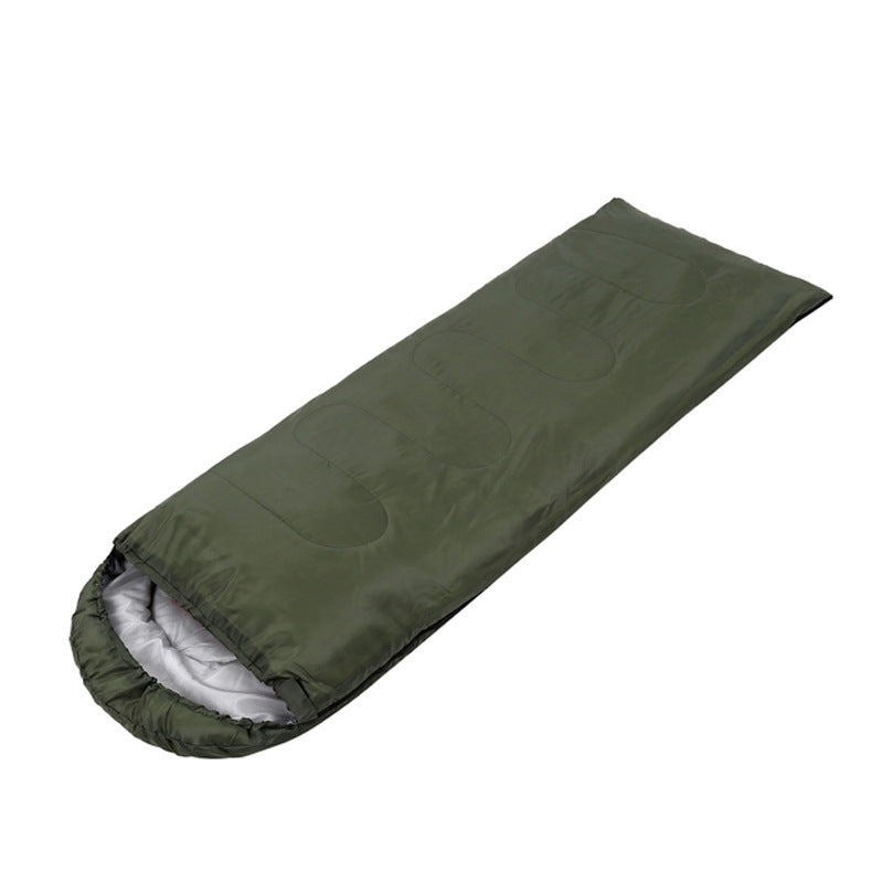 Outdoor Camping Adult Sleeping Bag Portable Light Waterproof Travel Hiking Sleeping Bag With Cap