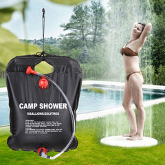 20L40L Shower Bag Energy Heated Water Bag Portable Solar Heated Outdoor Bathing Bag Camping Water Bag Hiking Water Storage