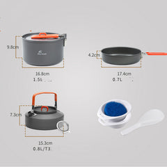Fire Maple Feast 2 Outdoor Camping Picnic 2-3 Portable Cookware Set