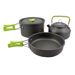 Alumina Pot Outdoor Camping Cookware Set Wholesale In Stock