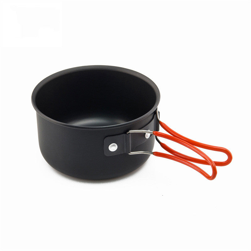 Portable Folding Cookware Set For Outdoor Barbecue