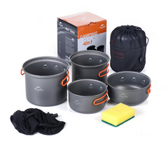 Four-in-one Combination Cookware And Tableware Picnic