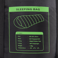 Sleeping bag outdoor hiking camping mommy sleeping bag