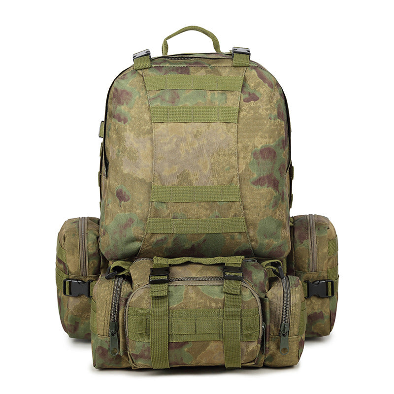 Camping Travel Bag Oxford Cloth Outdoor Backpack Army Camouflage