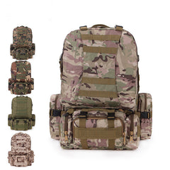 Camping Travel Bag Oxford Cloth Outdoor Backpack Army Camouflage