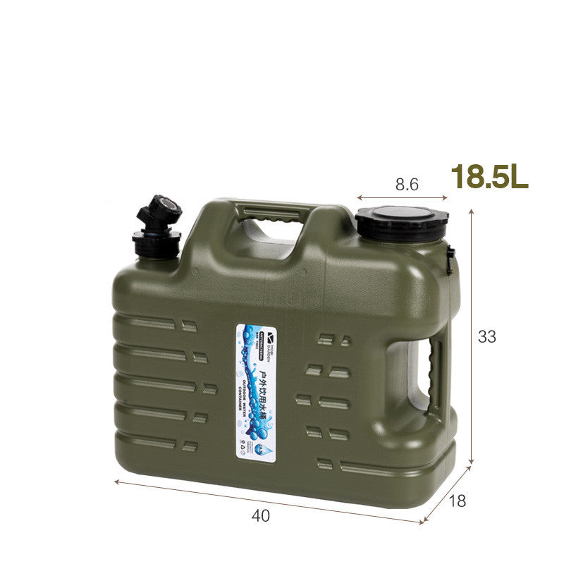 Family Outdoor Camping Vehicle Large Capacity Water Storage Tank With Faucet