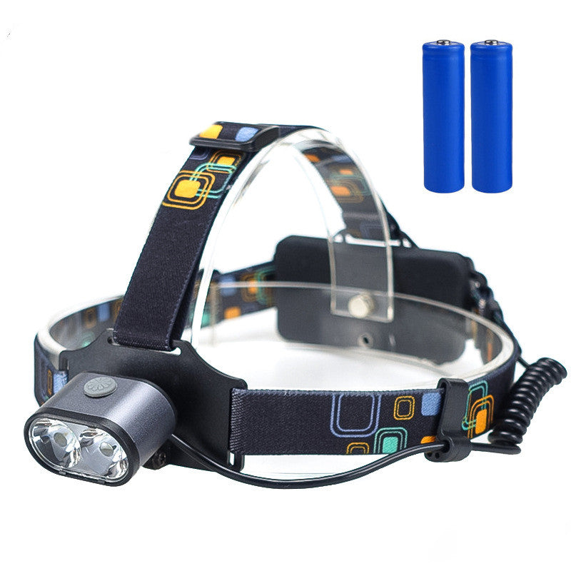 Led Headlamp Head-mounted USB Charging