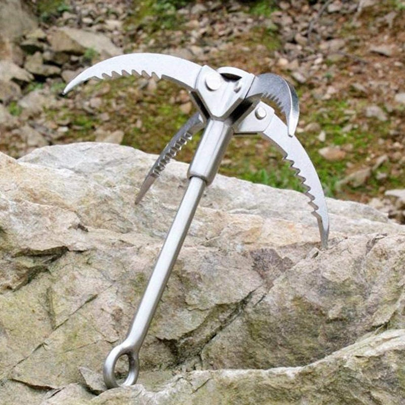 Outdoor Stainless Steel Flying Tiger Claw Climbing Climbing Hook Climbing Claw Survival