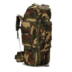 Camouflage 30 Hiking Camping Water-Resistant Mountaineers Backpack