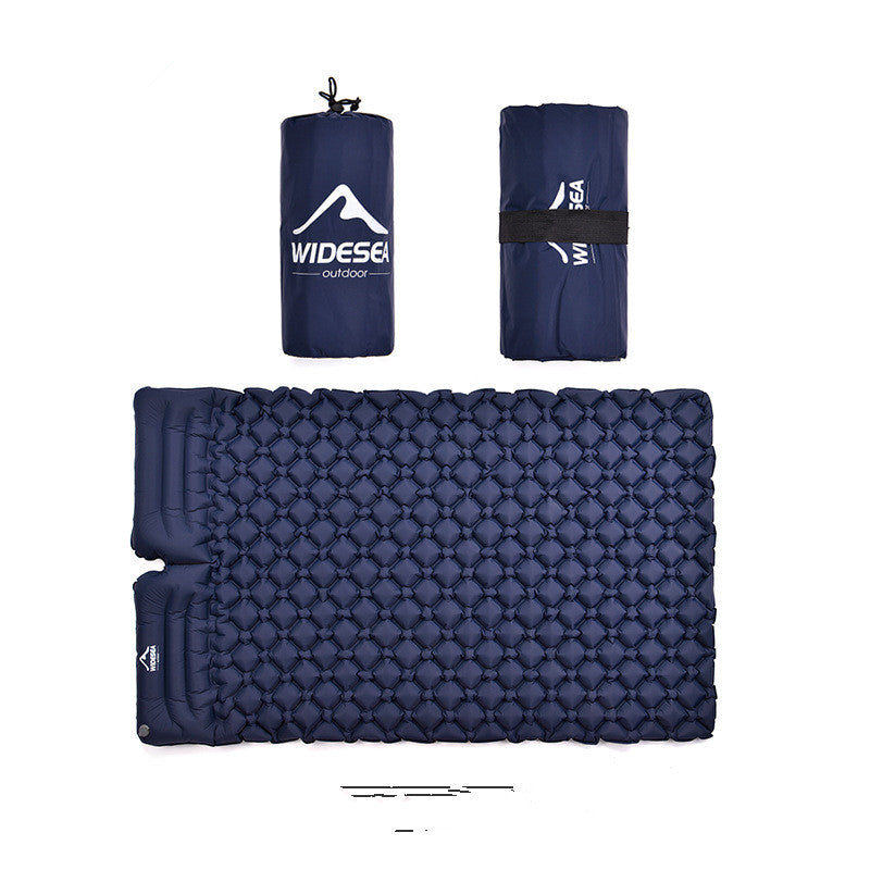 Camping Inflatable Moisture-Proof Mat Double Portable Ultra-Light Mat Quick Inflatable Camping Air Mat