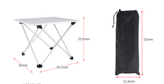 Portable Camping Table Folding Ultralight Camp Table Collapsible for Picnic Cook