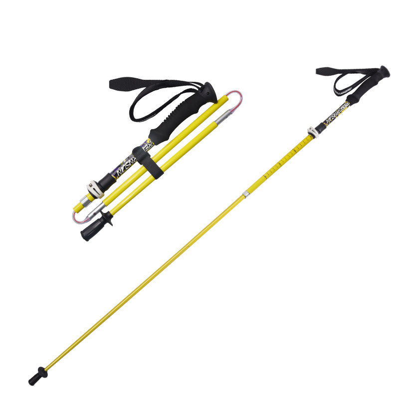 Folding trekking poles