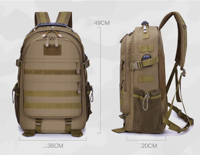 Large Capacity Multifunctional Waterproof Tactical Backpack