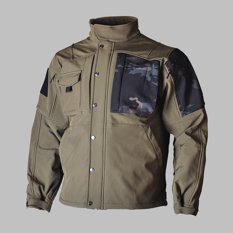 Soft Shell Tactical Top Functional Autumn And Winter Jacket