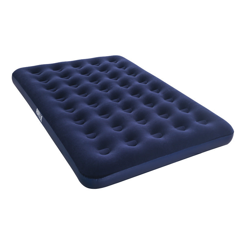 Luxury Column Flocking Double Air Mattress