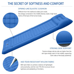 Outdoor Camping Inflatable Mattress New Inflatable Mat With Pull Strap
