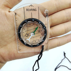 Outdoor Transparent Mini Acrylic Compass