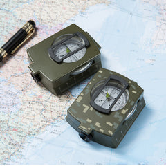 Geological compass for military vehicles