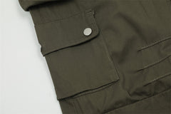 Multi-pocket Zipper Workwear Tactical Pants