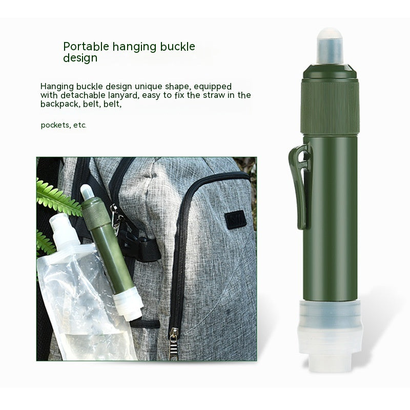 Portable Ultrafiltration Water Purifier Mountain Camping