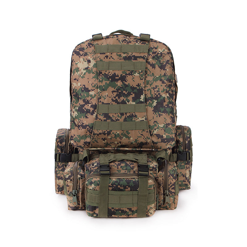 Camping Travel Bag Oxford Cloth Outdoor Backpack Army Camouflage