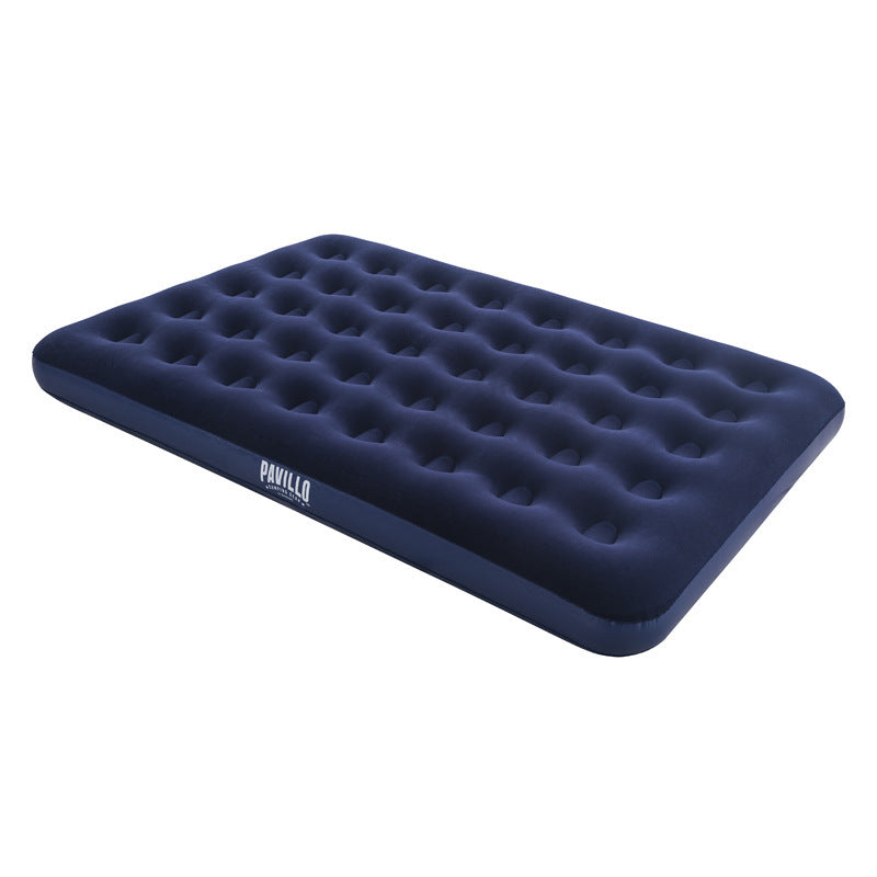 Luxury Column Flocking Double Air Mattress