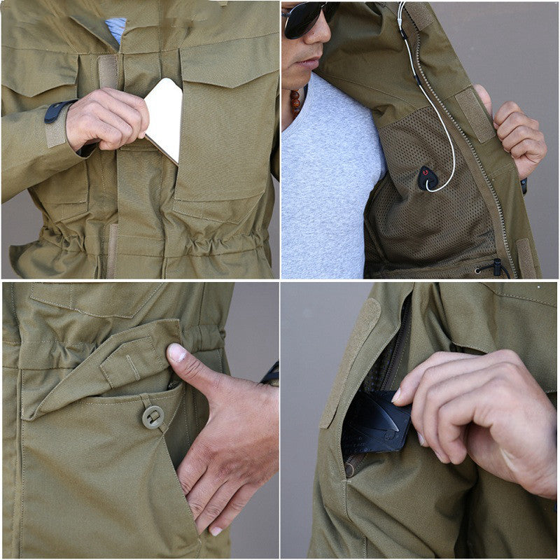 Men's Outdoor Tactical Windbreaker Jacket