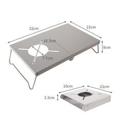 Camping Stove Bracket Aluminum Alloy Camping Stove Table