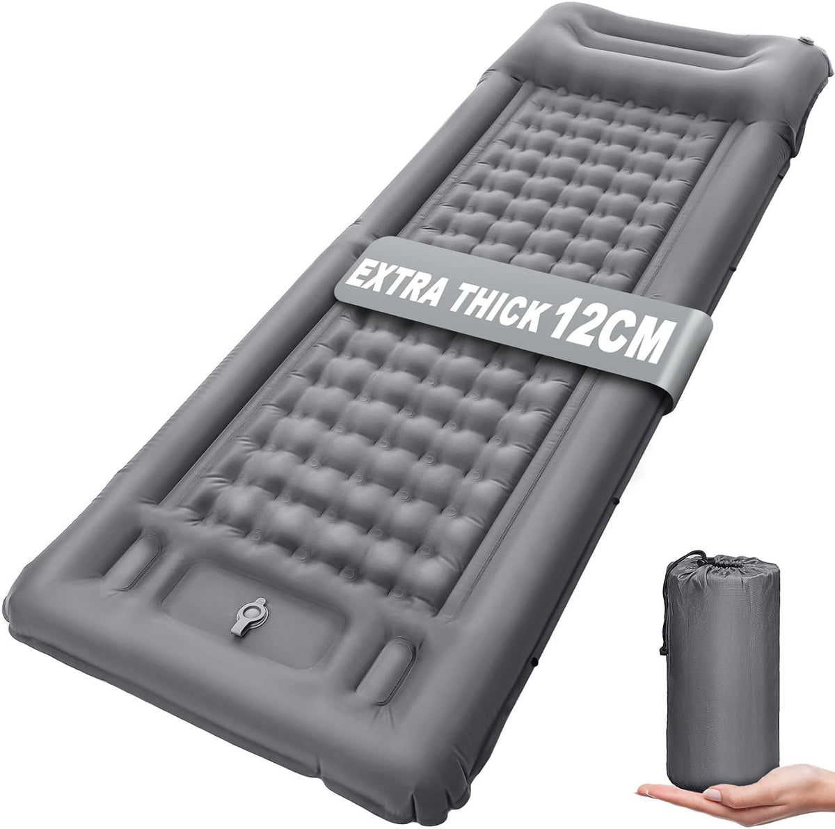 Outdoor Camping Inflatable Mattress New Inflatable Mat With Pull Strap