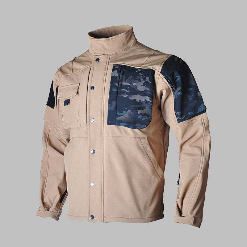 Soft Shell Tactical Top Functional Autumn And Winter Jacket
