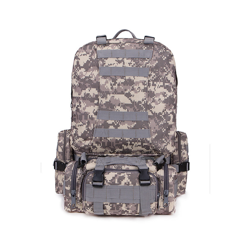 Camping Travel Bag Oxford Cloth Outdoor Backpack Army Camouflage